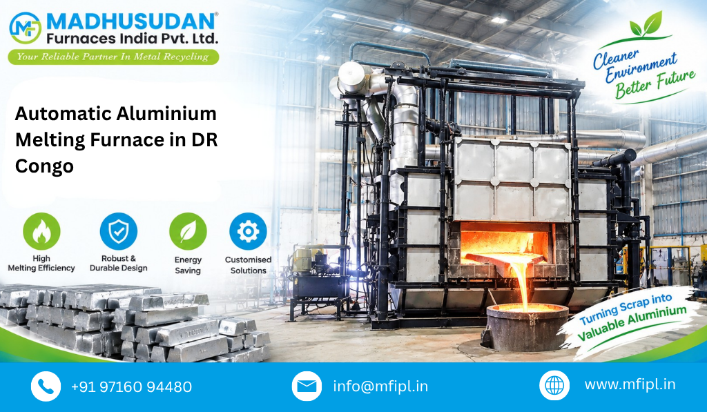 Automatic Aluminium Melting Furnace in DR Congo