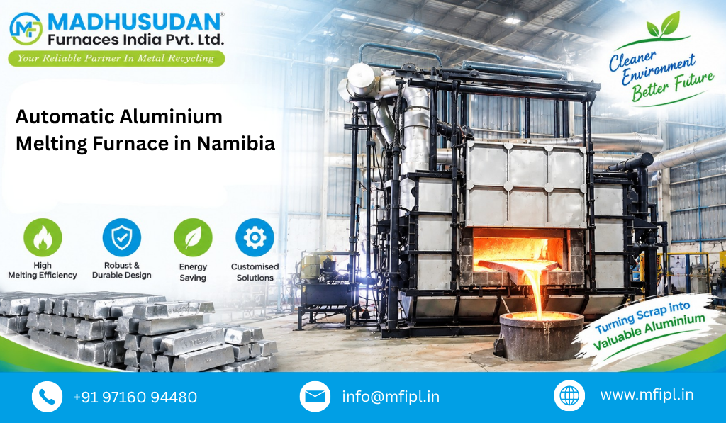 Automatic Aluminium Melting Furnace in Namibia